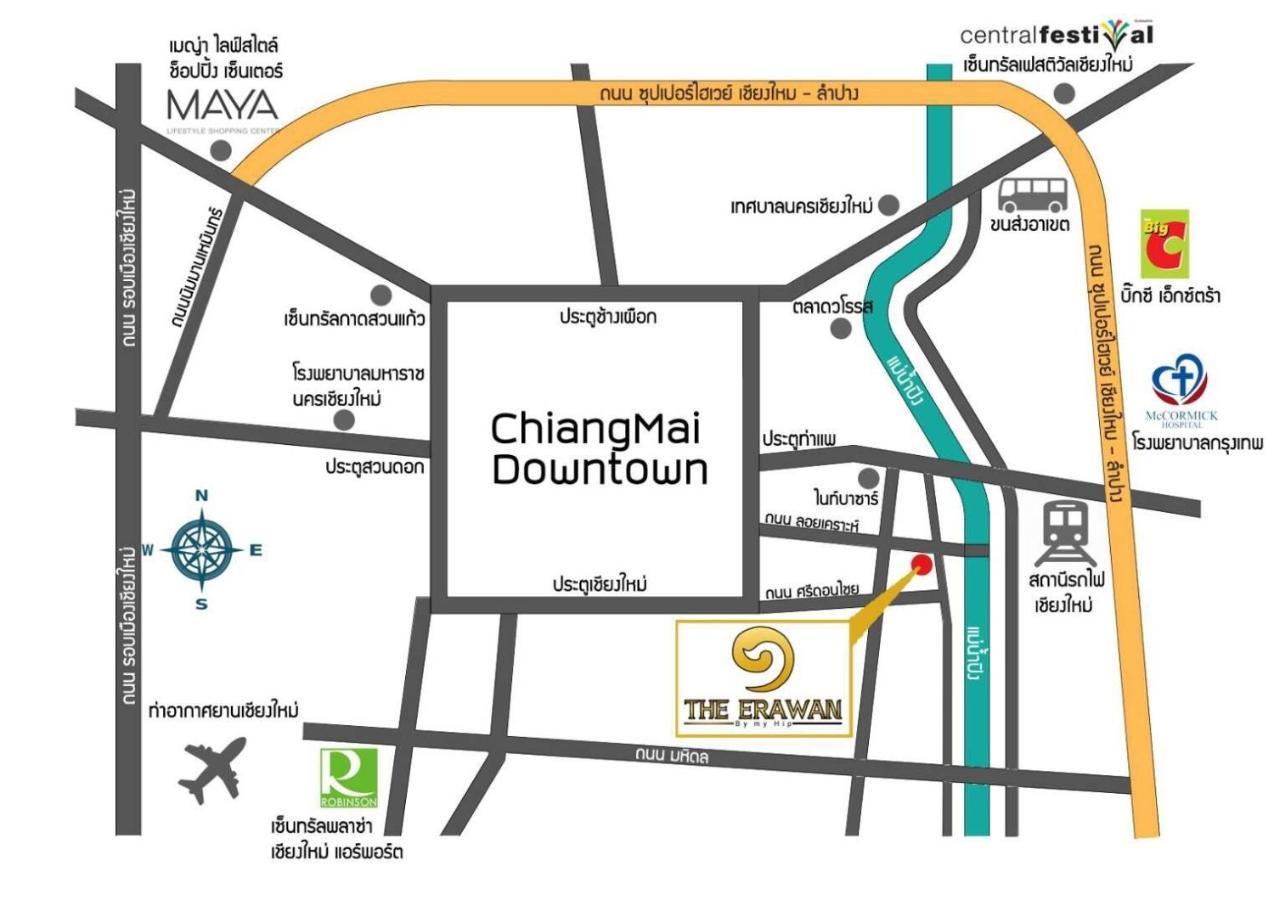 Chiang Mai Night Market Super Large Luxurious 3-Bedroom Hotel-Style Condo Esterno foto